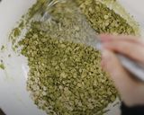 抹茶あずきベイクドオートミール作り方2写真