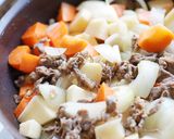 キャベツと牛肉のうまみトマトスープ♪作り方9写真