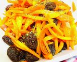 人参とレーズンのバターカレー炒め作り方3写真