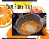 みかんヨーグルトケーキ(簡単)カップ編作り方6写真