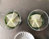 生スピルリナとりんごの2層スムージー作り方5写真