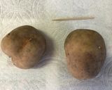 簡単ヘルシーフライドポテト作り方1写真