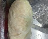 柔らかニンニク鶏むね肉〜生姜ネギ塩ダレで作り方9写真