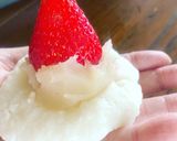できたてお餅でクリスマス！簡単！苺大福作り方4写真
