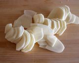 グリラーで チキンの濃厚ポテトグラタン作り方2写真