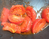 簡単◎トマトと揚げナスに卵のトロトロ炒め作り方2写真