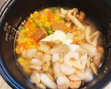 楽チン☆炊飯器でシーフードピラフ作り方2写真