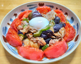 簡単◎トマトと揚げナスに卵のトロトロ炒め作り方5写真
