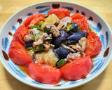 簡単◎トマトと揚げナスに卵のトロトロ炒め作り方6写真