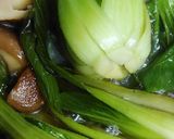 リカちゃん♡チンゲン菜椎茸オイとろうま煮作り方16写真