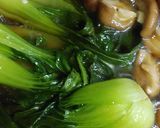 リカちゃん♡チンゲン菜椎茸オイとろうま煮作り方21写真