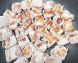 高野豆腐と豚バラの生姜焼き★ジューシー★作り方4写真