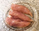 スピードおかず☆ササミの梅肉あえ作り方1写真