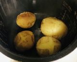 大人のカルボナーラ風ポテトサラダ作り方1写真