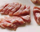 鶏むねで柔らかジューシーバター醤油焼き作り方2写真