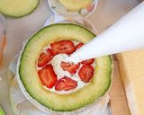 まるごとメロンケーキ パーティーにも!作り方9写真