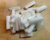 【作り置き】大根のパリポリ醤油漬け作り方1写真