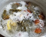 4種の冷凍・天然キノコの温蕎麦で年越し！作り方6写真