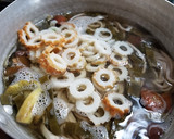 4種の冷凍・天然キノコの温蕎麦で年越し！作り方8写真