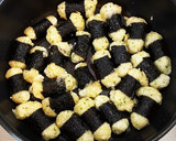 大和芋の丸め焼き作り方3写真