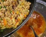 お弁当で大人気!母直伝挽き肉オムレツ作り方5写真