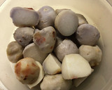 お袋の煮物　里芋と厚揚げなど。作り方2写真