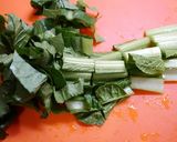 免疫力アップ！カツ煮☆小松菜作り方1写真