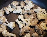 牡蠣とカリフラワーのオイスターソース炒め作り方7写真