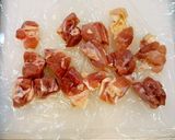 鶏とニラ炒めのチーズ和え作り方1写真