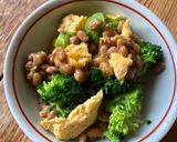 もはや定番。納豆、ブロッコリー、卵焼き作り方3写真