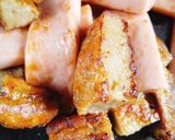 魚肉ソーセージとマルシン目玉焼き！作り方1写真