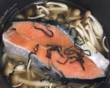 鮭の塩昆布炊き込みご飯♪作り方3写真