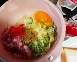 パンでお好み焼き作り方3写真