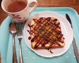 パンでお好み焼き作り方7写真