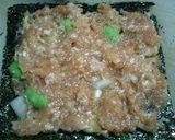 鶏ミンチの海苔まきまき揚げ作り方4写真