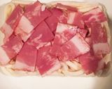 レンジでチンだけ簡単カルボナーラうどん作り方1写真