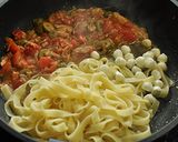 タリアテッレのトマト＆ツナソース作り方8写真