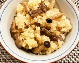 きのこの炊き込みご飯作り方4写真