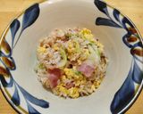 白菜とベーコンに卵の炒飯◎簡単です作り方5写真