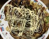 粗切りキャベツのお好み焼き作り方4写真