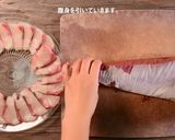 簡単！お刺身の引き方☆浪井丸天水産のぶり作り方7写真