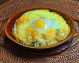 豚キムチ味噌マヨ巣ごもりドリア作り方8写真