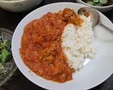 チキンとトマトのカレー作り方4写真
