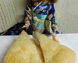 リカちゃん♡春菊ひき肉揚げ挟み(鍋具に)作り方12写真