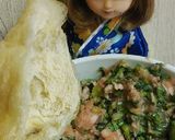 リカちゃん♡春菊ひき肉揚げ挟み(鍋具に)作り方13写真