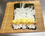 海老天とタルタルソースの海苔巻き作り方3写真