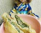 リカちゃん♡春菊ひき肉揚げ挟み(鍋具に)作り方22写真