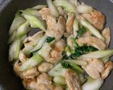 セロリと鶏むね肉の香味豆板醤炒め作り方10写真