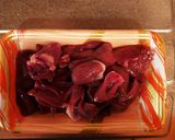 鶏レバー甘辛煮作り方1写真
