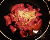 鶏レバー甘辛煮作り方2写真